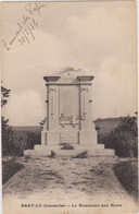 VAL D'OISE BRAY - LU LE MONUMENT AUX MORTS - Bray-et-Lû