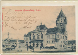 AK Korneuburg - Rathaus Gruß Aus .. 1900 - Korneuburg