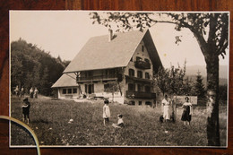 Cpsm Arzier Chalet Dans La Forêt CPA AK Switzerland Suisse Animée - Arzier-Le Muids