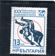 1987 Bulgaria - Campionati Europei Di Lotta Libera - Tornovo - Lutte