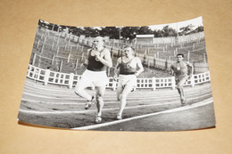 Superbe Photo,Athlétisme Belgique-France 5000 M.,Reiff, Theys Et Abdel-Krim,originale 18 Cm. Sur 13 Cm. - Sport