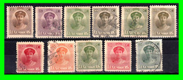 LUXEMBURGO (EUROPA) LOTE SELLOS DEL AÑO 1921 – 1922 DIFERENTES VALORES - 1914-24 Maria-Adelaide