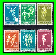 LUXEMBURGO (EUROPA) LOTE SERIE DEL AÑO 1968 JUEGOS OLIMPICOS DE MEXICO - 1965-91 Jean