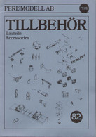 Catalogue PERL MODELL AB 1982 Tillbehör Bauteile Accessories - En Suédois - Sin Clasificación