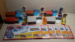 2011 Ferrero - Kinder Surprise -  UN048, UN049, UN050, UN051, UN052 & UN053 - Race - Winter Sport - Compl. Set + 6 BPZ's - Monoblocchi