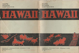 GUIDE HAWAI (USA)  16 PAGES ILLUSTREES  NOMBREUSES CARTES - North America