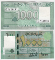Lebanon 1000 Livres 2012 P#90b - Libanon