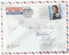 L600 - Hong Kong, Lettre En 1964 Pour L'Ecosse - Storia Postale