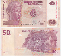 Congo Deocratic Republic 50 Francs 2013 P#97A - Democratic Republic Of The Congo & Zaire