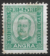 Angra – 1892 King Carlos 25 Réis Mint Stamp - Angra