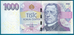 Czech Republic 1000 Korun 2008 Prefix J -  UNC - Tschechien