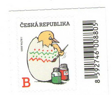 Year 2023 - Easter,  1 Self - Adhesive Stamp, Bar Code In Edge,  MNH - Unused Stamps