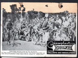 (cyclisme Tour De France 1947) Photo Offerte Par DISSOPLAST Derniere étape Caen-Paris: Robic (M5326) - Cyclisme