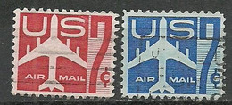 United States; "Air Mail" Stamps - 2a. 1941-1960 Gebraucht
