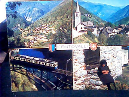 SUSSE TICINO CENTOVALLI VEDUTE TRENO TRAINN    VB1975 JG8668 - Centovalli