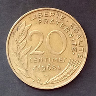 Pièce De 20 Centimes Marianne 1968 - 20 Centimes