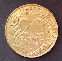 Pièce De 20 Centimes Marianne 1988 - 20 Centimes