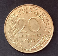 Pièce De 20 Centimes Marianne 1993 - 20 Centimes