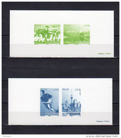 " COUPE DU MONDE DE RUGBY 2011 " Sur 2 Gravures Officielles N° YT 4576 à 4579. A SAISIR ! - Rugby