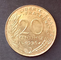 Pièce De 20 Centimes Marianne 1996 - 20 Centimes