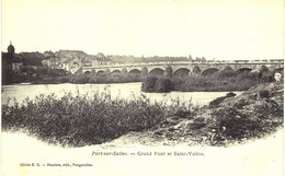 Carte POSTALE  Ancienne De PORT Sur SAONE - Grand Pont - Port-sur-Saône