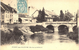 Carte POSTALE  Ancienne De PORT Sur SAONE - Ile De La Rezelle - Port-sur-Saône