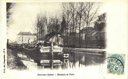 Carte POSTALE  Ancienne De PORT Sur SAONE - Bateaux & Port - Port-sur-Saône