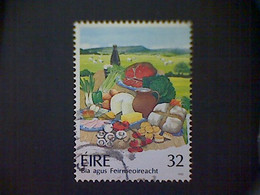 Ireland (Éire), Scott #877, Used(o), 1992, Fresh Food, 32p. Multicolored - Used Stamps