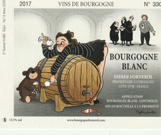 Etiquette Vin LAMDA Sophie Festival BD Vini BD Dijon 2020 (Le Monde Au Balcon - Tischkunst