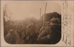 ! [68] Cpa Echtfotokarte, Photo, 1915 Oberburnhaupt, Burnhaupt-le-Haut, Kriegsgefangene Franzosen, Prisonniers De Guerre - Guerre 1914-18