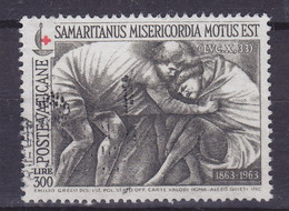 Vatican 1964 Mi. 461, 300L Red Cross Rotes Kreuz Croix Rouge Gemälde Von Emilio Greco - Used Stamps