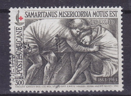 Vatican 1964 Mi. 461, 300L Red Cross Rotes Kreuz Croix Rouge Gemälde Von Emilio Greco - Oblitérés