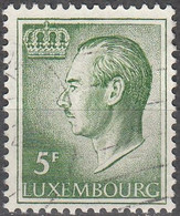 Luxembourg 1971 Michel 830YA O Cote (2008) 0.30 Euro Grand Duc Jean Cachet Rond - Used Stamps