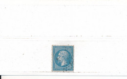 France Type Napoléon N° 22 Oblitéré étoile N° 32 - 1862 Napoleon III