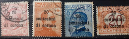 ITALIA TRENTO E TRIESTE 1919 LOTTO USATI - Trente & Trieste