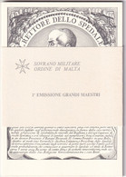 SMOM 1987- 10 CARTOLINE UFFICIALI 1° EMISSIONE GRANDI MAESTRI NUOVE - Sovrano Militare Ordine Di Malta