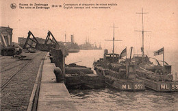 Zeebrugge (1914-1918) - Convoyeurs Et Dragueurs De Mines Anglais - Zeebrugge