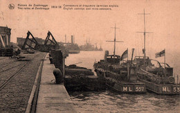 Zeebrugge (1914-1918) - Convoyeurs Et Dragueurs De Mines Anglais - Zeebrugge