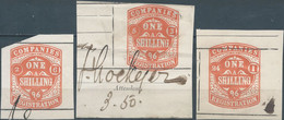 Great Britain-ENGLAND,1896 Tax Fee,COMPANIES REGISTRATION 1 SHILLING - Revenue Stamps