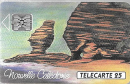 CARTE-PUCE-NOUVELLE-CALEDONIE-NC6-11/92-SC4-BONHOMME De BOURAIL-N°GE-43998-5000Ex-Utilisé-TBE/RARE - New Caledonia