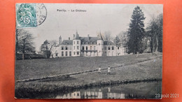 CPA (76) Pavilly. Le Château.  Animée.   (X.1134) - Pavilly