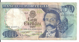 PORTUGAL 100 ESCUDOS 1965 VF P 169 A - Portugal