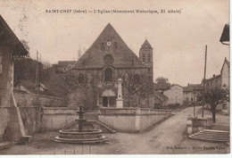 38 ST CHEF L'Eglise (Monument Historique, XI Siècle) - Saint-Chef
