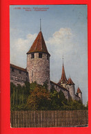 DAJ-26 Murten Morat  Fortification.  Circ. 1931, Timbre Déchirré  Photoglob 31195 - Morat