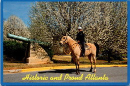 (4 Oø 3) USA - Atlanta  With Mounted Policeman - Police - Gendarmerie