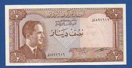 JORDAN - P.13c – 1/2 Dinar ND (1959-1974) UNC, Serial/n See Photos - Jordan