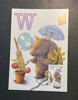 (1 Oø 5 A) A To Z Alphabet Letter Maxicard 2016 - Letter W - With $ 1.00 Matching 2021 Witchetti Grub - Dollar