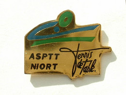 PIN'S  TENNIS DE TABLE - ASPTT NIORT - Tennis De Table