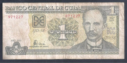 Cuba – Billete Banknote De 1 Peso – Año 2003 - Cuba