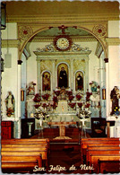 New Mexico Albuquerque Old Town San Felipe De Neri Church Altar - Albuquerque